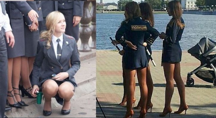 Женщина-полицейский с дредами отрастила большую жопу на службе