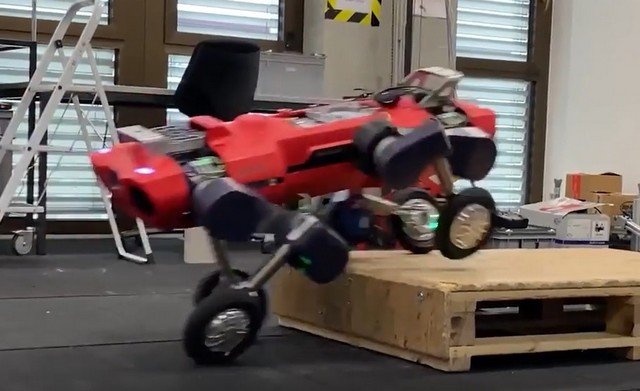 Необычные возможности робота ANYmal от Robotic Systems Lab