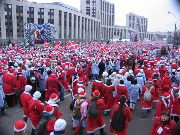 Santa москве. Санта Москва.