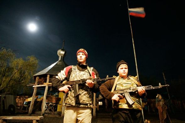 Детский военизированный тренировочный лагерь под Ставрополем