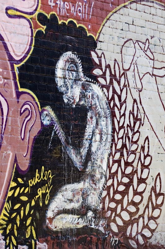 Уличный арт Мельбурна