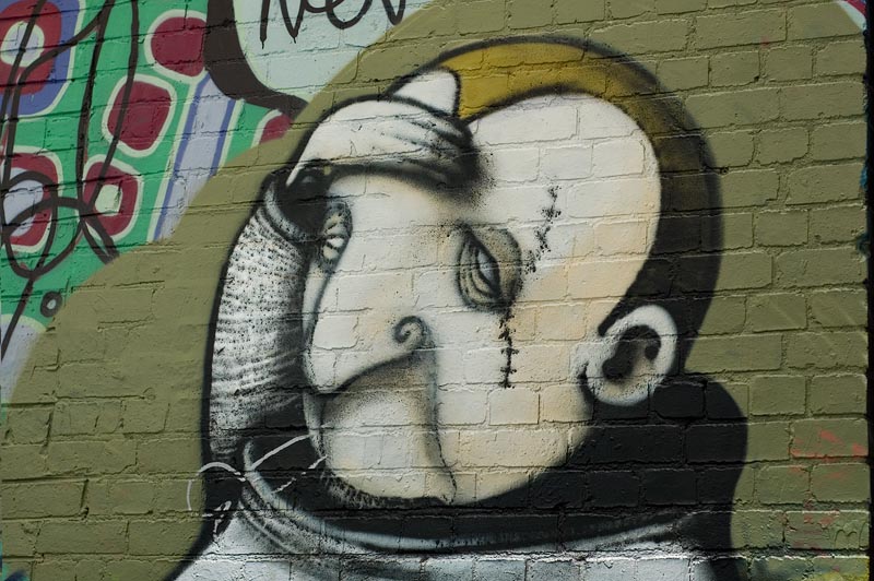 Уличный арт Мельбурна