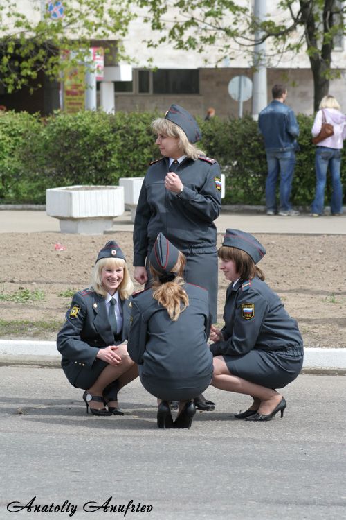 Девушки на страже закона