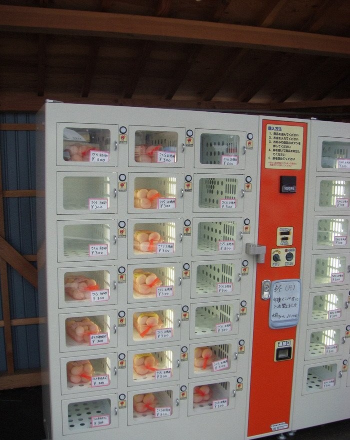Что продают в автоматах Японии