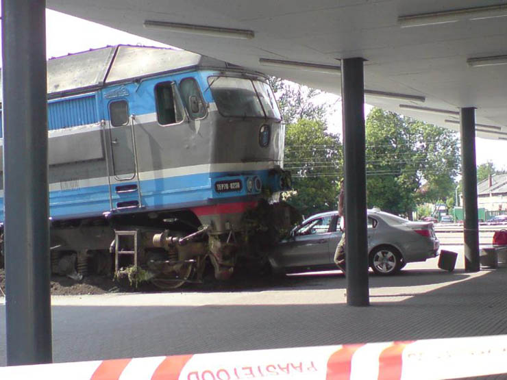 Поезд убийца в Таллинне