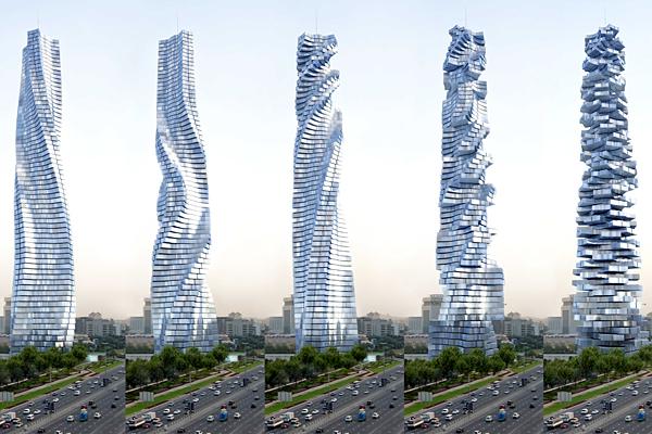 Dynamic Tower — Динамичная Башня в Дубае