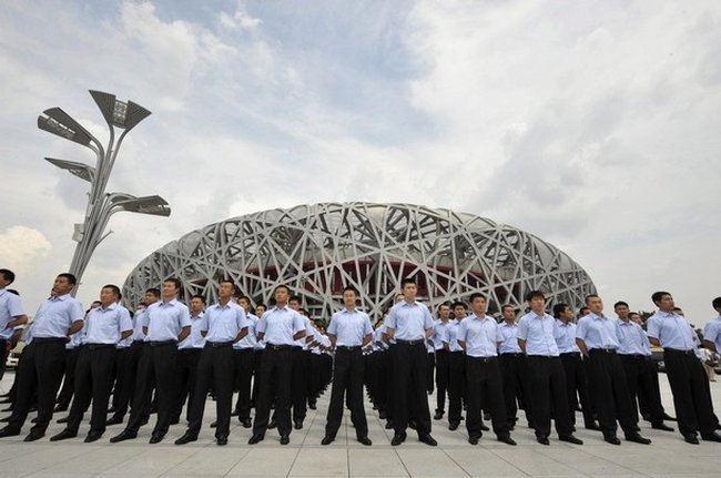 Пекин весь в предстоящей олимпиаде