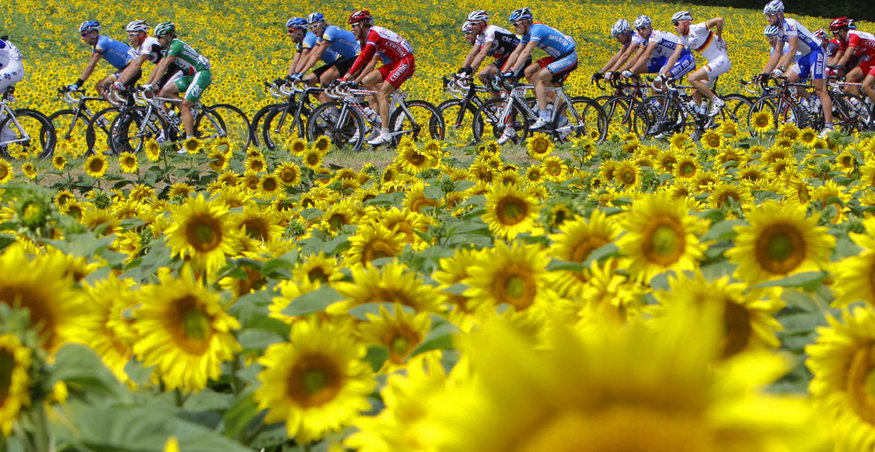 Лучшие фотки Тур-де-Франс