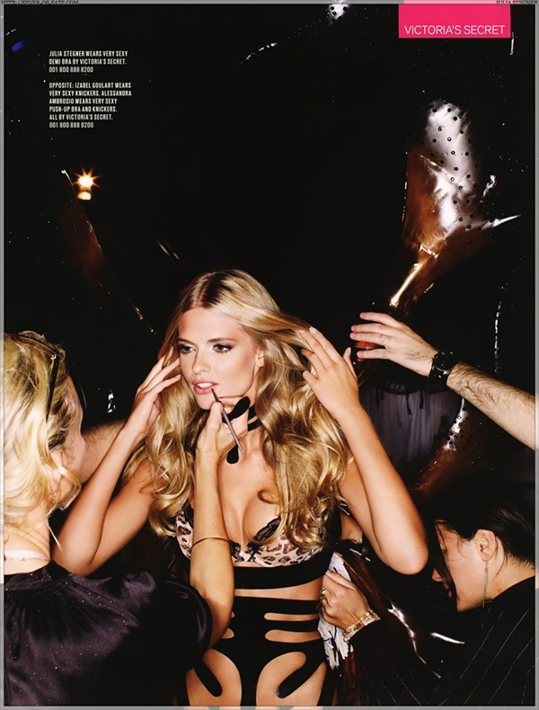 Ангелы Victoria's Secret в журнале GQ UK Сентябрь 2008