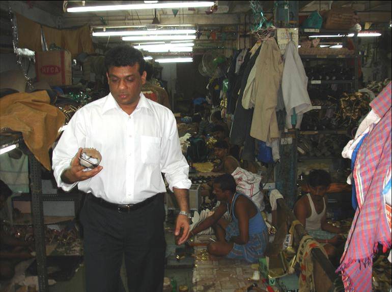 Обувная фабрика в Индии