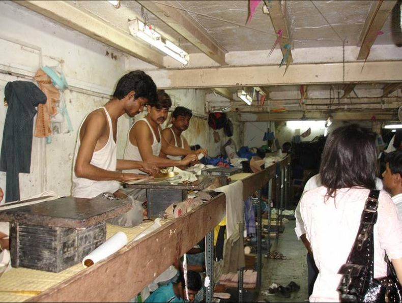 Обувная фабрика в Индии