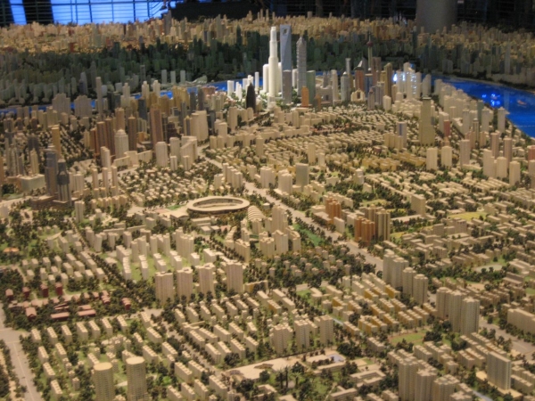 Инсталляция Шанхай 2020 - самый большой в мире макет