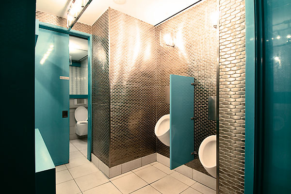 Современные интерьеры туалетных комнат