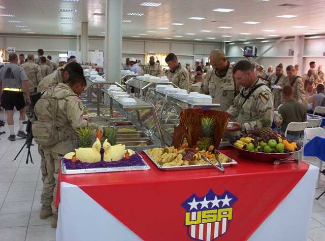Что кушают америнские солдаты в Ираке