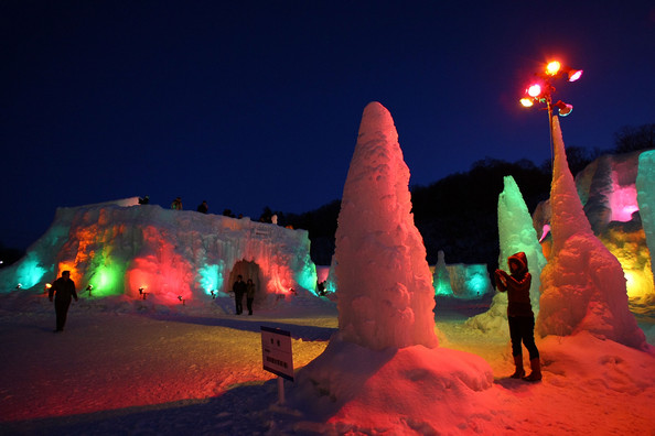 Снежные фестивали на острове Хоккайду