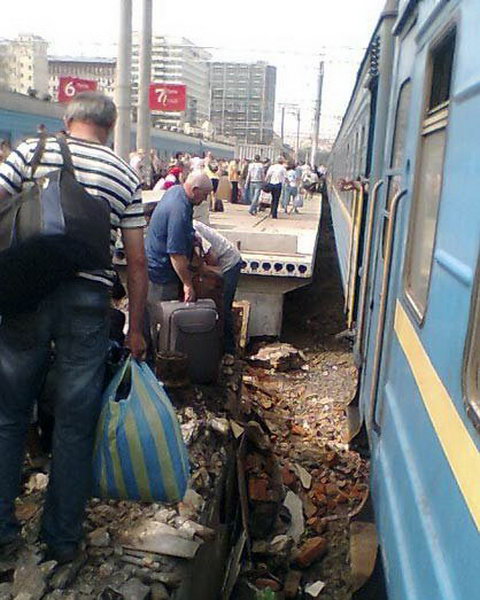 Курский вокзал в Москве