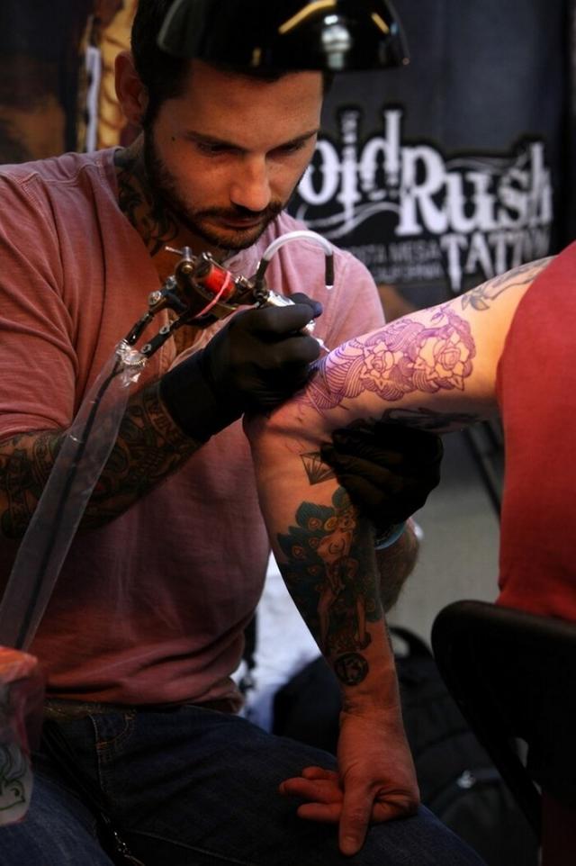 Фестиваль татуировок в Лондоне