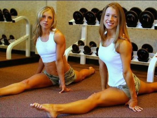 Девушки и фитнесс