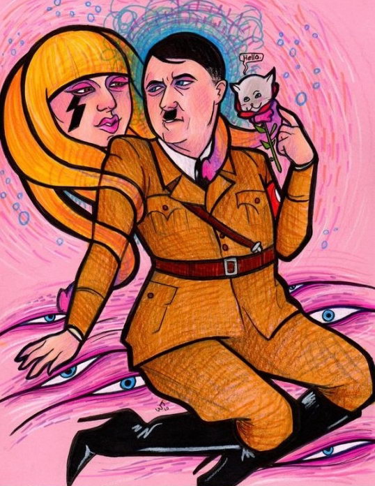 Фантазии больного человека: Любовь Леди Гаги и Гитлера " KorZiK.NeT - ...