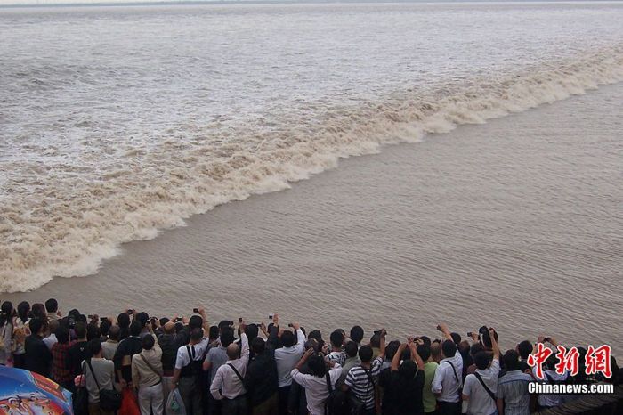 Прилив в Китае