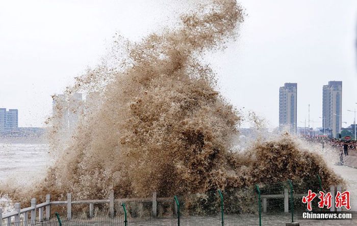 Прилив в Китае