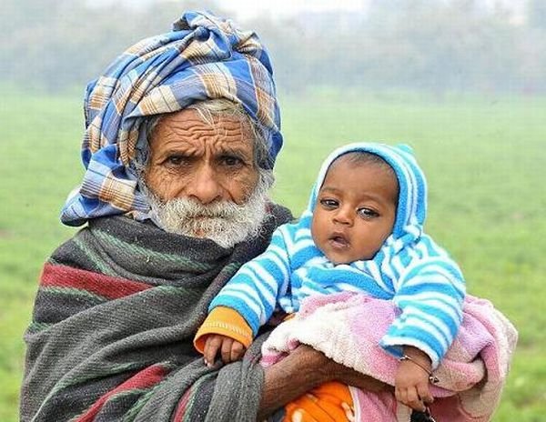 Самый пожилой родитель в мире