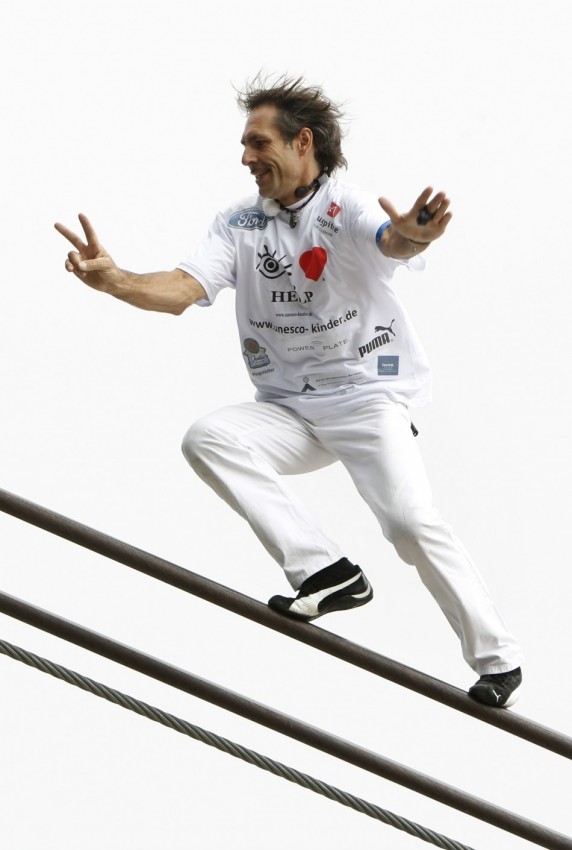 Канатоходец Нок поставил новый мировой рекорд