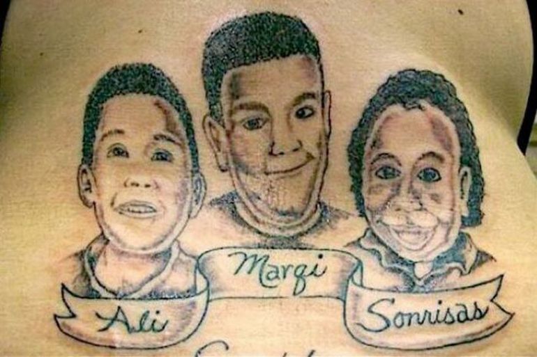 Неудачные татуировки портретов детей