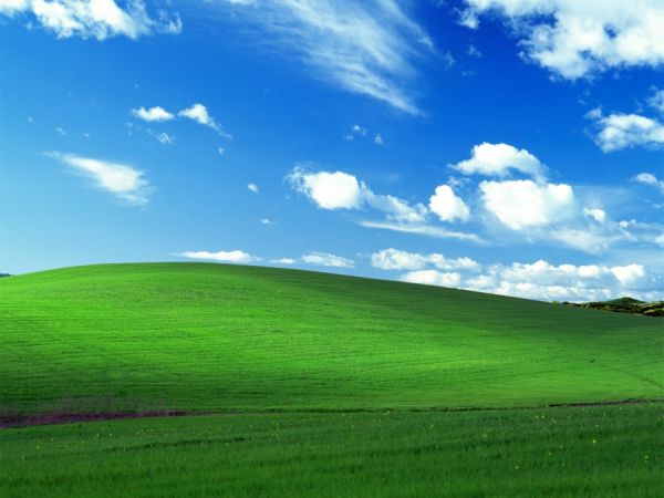 Происхождение стандартных обоев Windows XP
