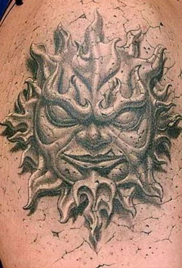 Объемные татуировки