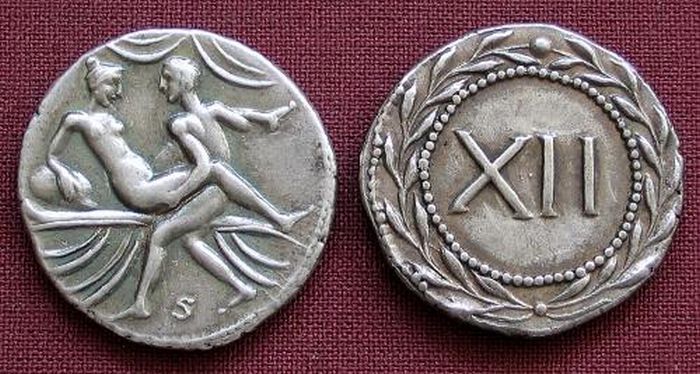 Монеты в древнем Риме