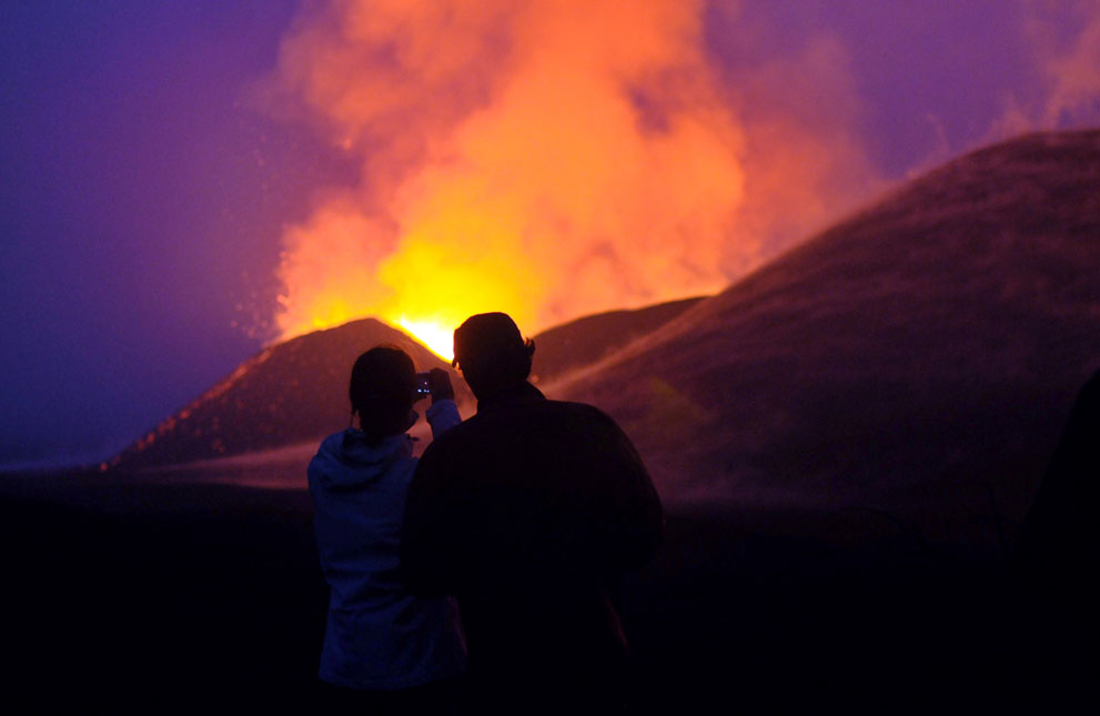 Год извержения вулканов