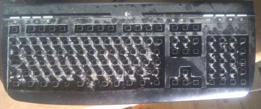 Основательная чистка клавиатуры