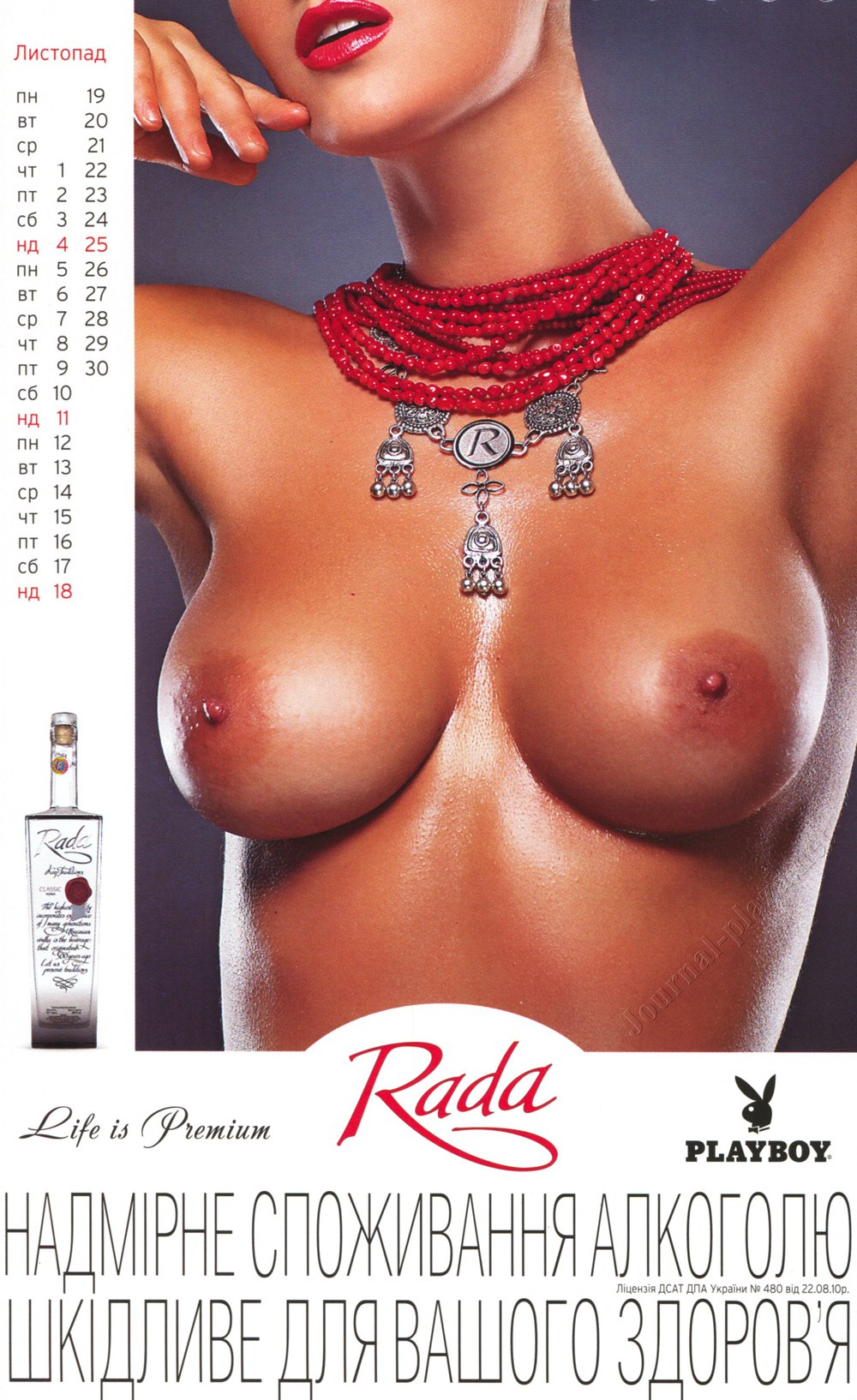 Украинский Playboy-календарь на 2012 год