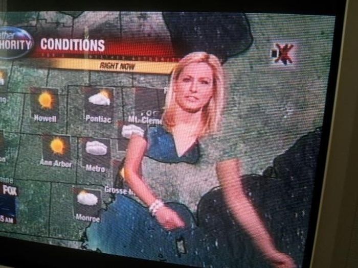 Почему метеорологам нельзя носить зеленую одежду