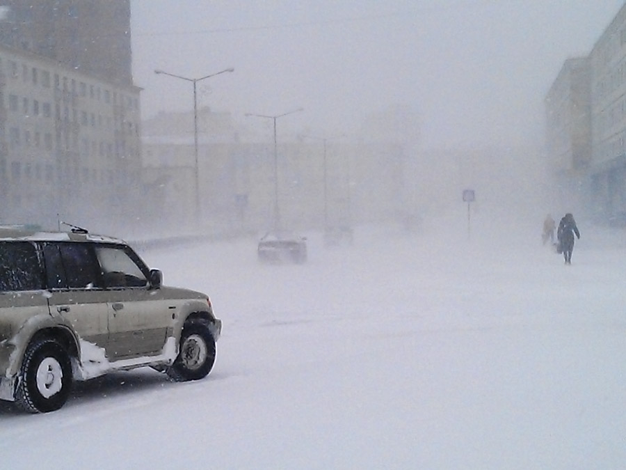 Как вам погодка в Норильске