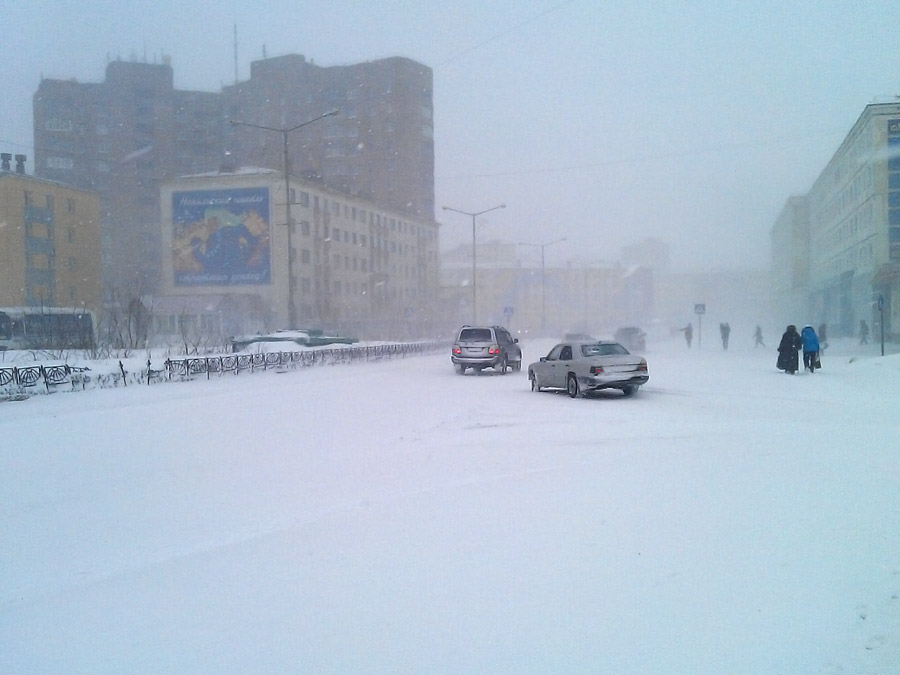 Как вам погодка в Норильске