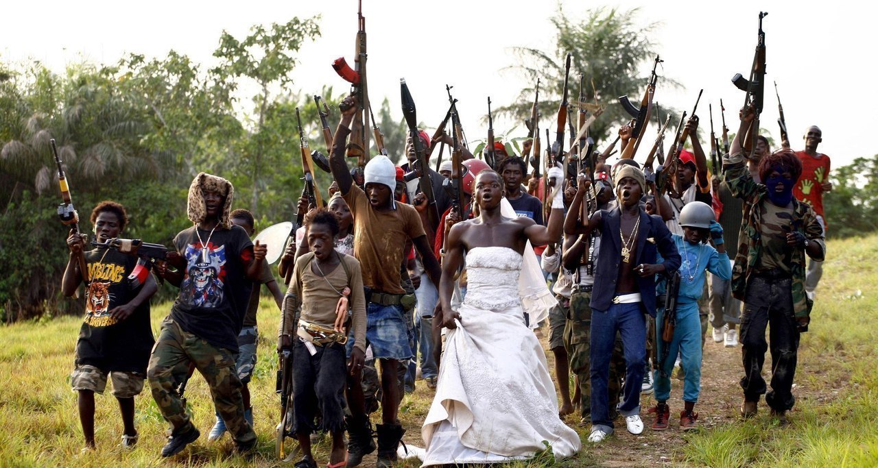 Африканская свадьба?