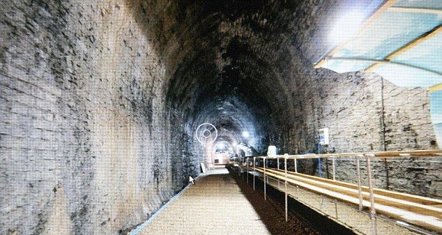 Конопляная фабрика в заброшенных железнодорожных тоннелях