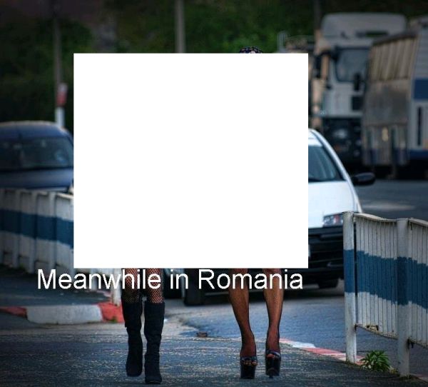 Придорожные проститутки в Румынии