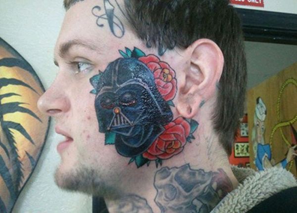 Татуировки на лицах