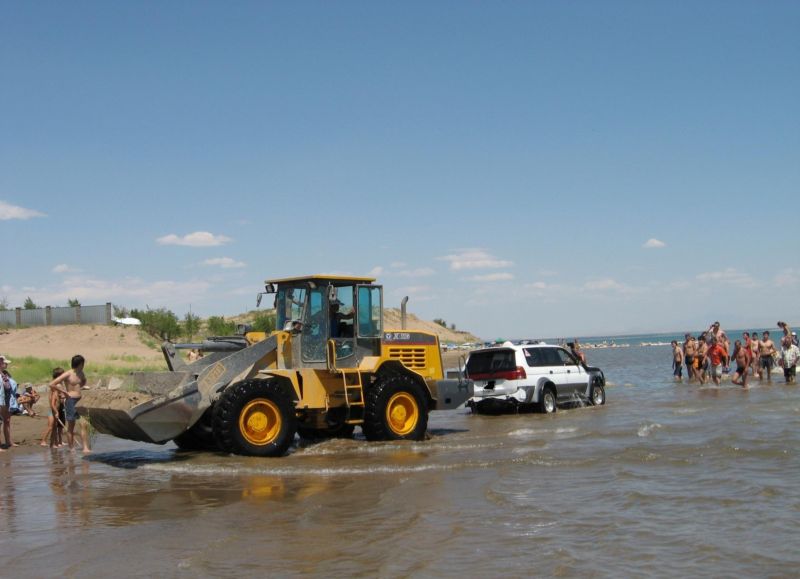 Караван утопленников в водохранилище