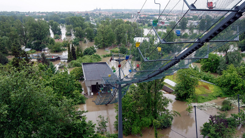 Потоп в пражском зоопраке