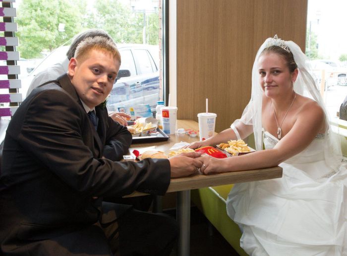 Свадьба в Макдональдс