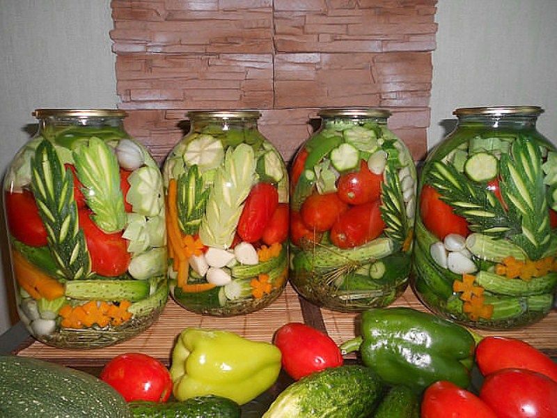 Креативный подход к закатке овощей