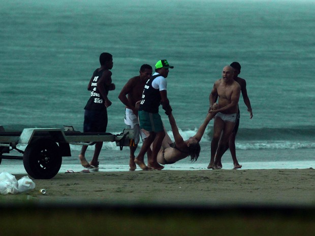 Трагедия на пляже Сан-Паулу