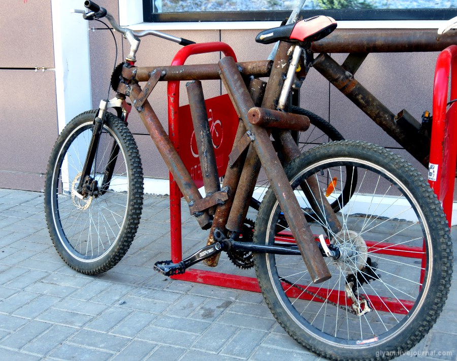 Брутальный ростовский велосипед