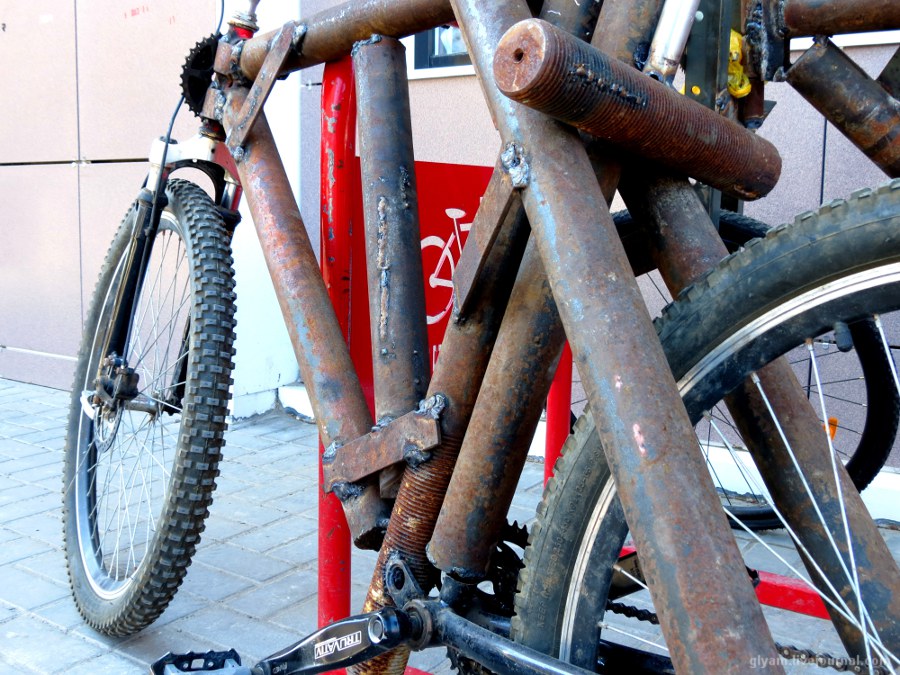Брутальный ростовский велосипед