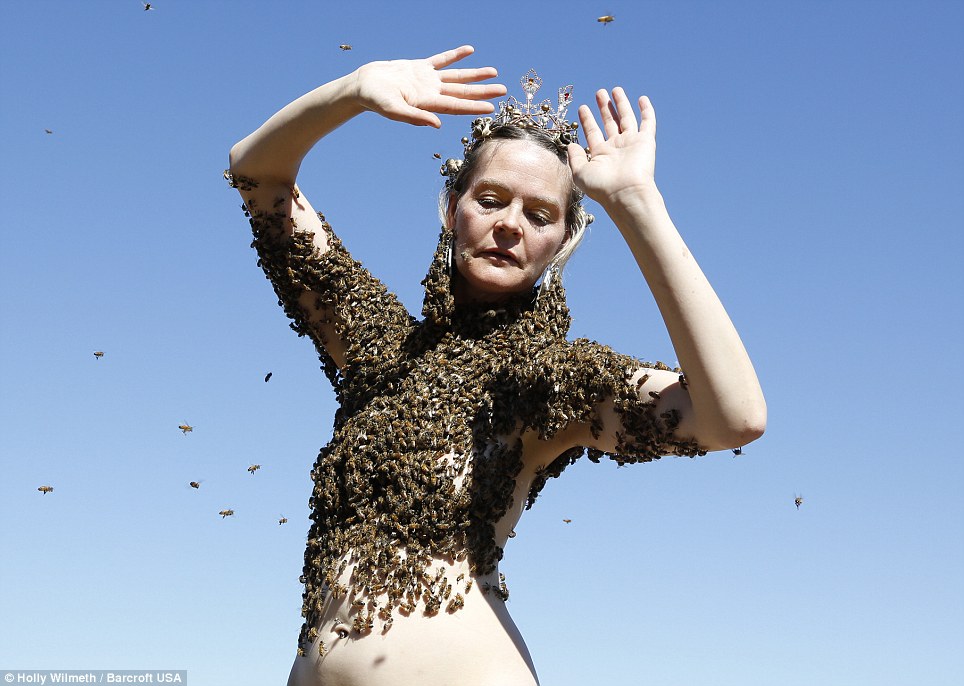 Блузка из 12 000 пчёл