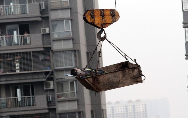 В Китае дома строят на авось